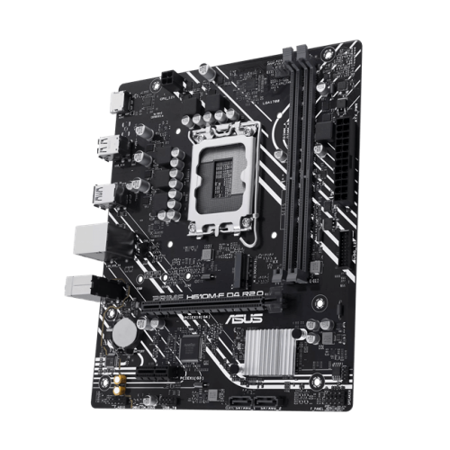 Материнская плата ASUS PRIME H610M-F D4 R2.0, LGA1700 2xDDR4 2xSATA3 1xM.2 1xHDMI mATX
