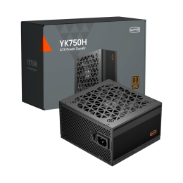 Блок питания PCCooler  YK750H, 750W, Non Modular, 80+ BRONZE, КПД ≥88%, Fan 120mm, Черный, P3-YK750H-B1H