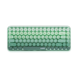 Клавиатура, Ajazz, 308i/Cat/Green, 308i Cat, Мембранная, 75%, Bluetooth, Анг/Рус, Зелёный