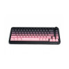 Клавиатура, Ajazz, AK820/MAX/Magnetic/Pink, AK820 Max, Игровая, Механическая, 75%, Magnetic Switches, Проводная, USB, Подсветка RGB, Анг/Рус, Розовый