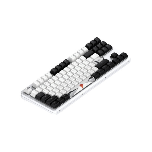 Клавиатура, Dark Project, DPKB_FUJI_87_ANSI_UA, 87 Fuji V2, Игровая, Механическая, TKL, g3ms Sapphire switches, USB, Подсветка RGB, 365x137x42 мм., Анг/Рус, Белый