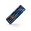 Клавиатура, Ducky, OK-M-75, Baby Switch DKOKM2583-KYRUPDCOCH1, Игровая, Механическая, 75%, Ducky Linear Inductive Switch, USB, 2,4 ГГц, Bluetooth, Подсветка RGB, Размер: 452x150x41 мм., Анг/Рус, Чёрный