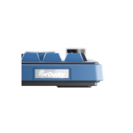 Клавиатура, Ducky, OK-M-98, Baby Switch, Игровая, Механическая, 98%, Ducky Linear Inductive Switch, USB, 2,4 ГГц, Bluetooth, Подсветка RGB, Размер: 452x150x41 мм., Анг/Рус, Чёрный