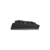 Клавиатура, Ducky, One X Mini Wireless, Игровая, Механическая, 60%, Ducky Linear Inductive Switch, USB, 2,4 ГГц, Bluetooth, Подсветка RGB, Размер: 308x124x39 мм., Анг., Чёрный