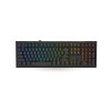 Клавиатура, Ducky, One X Wireless, Игровая, Механическая, 100%, Ducky Linear Inductive Switch, USB, 2,4 ГГц, Bluetooth, Подсветка RGB, Размер: 452x150x41 мм, Анг., Чёрный