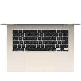 15-inch MacBook Air: Apple M5 chip with 10-core CPU and 10-core GPU, 24GB, 1TB SSD - Starlight,Model A3448