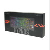Клавиатура, XG, Hypnos, Игровая, USB, Беспроводная, Bluetooth 5.4, 2.4G, Встроенная литиевая батарея 4000 mAh, Кол-во стандартных клавиш 84, Механические свитчи, RGB, Анг/Рус, Чёрный
