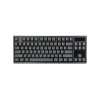 Клавиатура, Varmilo, Charcoal VA80, A90A032F8A8A06A076, Kailh Prestige Silent, Механическая, Подсветка, 358*136*41мм, Англ/Рус, Черный