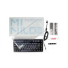 Клавиатура, Varmilo, Minilo Classic Black 75 HE, A99A120K7A5A06A080/D, Магнитная, 75%, Huano Mag Marble Switches, Проводная, USB Type-C, Частота опроса 8000 Гц, Подсветка RGB, Анг/Рус, Чёрная