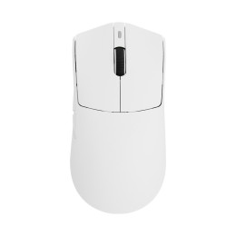 Компьютерная мышь, Ajazz, AJ139P/V3/Max/White, AJ139P V3 Max, Игровая, Оптическая, PAW3395, до 32000 DPI, Беспроводная, USB, 2,4 ГГц, Bluetooth, Белая
