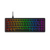 Клавиатура, HyperX, B4QS3AA#ABA, Origins 2 65, Игровая, Механическая, HyperX Linear Hot Swap Switches, USB, кабель 1.8м, Подсветка RGB, Анг, Чёрный