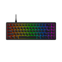 Клавиатура, HyperX, B4QS3AA#ABA, Origins 2 65, Игровая, Механическая, HyperX Linear Hot Swap Switches, USB, кабель 1.8м, Подсветка RGB, Анг, Чёрный