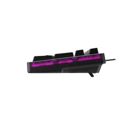 Клавиатура, HyperX, Origins 2 1800 US, B4QS4AA#ABA, Игровая, Механическая, HyperX Linear Red, USB, кабель 1,8м, Подсветка RGB, Анг/Рус, Черный