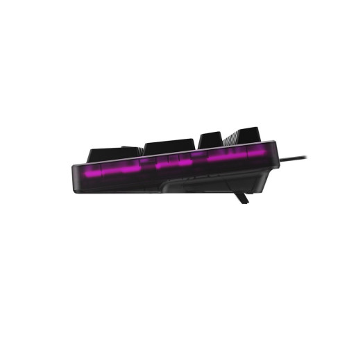 Клавиатура, HyperX, Origins 2 1800 US, B4QS4AA#ABA, Игровая, Механическая, HyperX Linear Red, USB, кабель 1,8м, Подсветка RGB, Анг/Рус, Черный