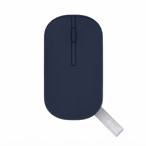 Компьютерная мышь, ASUS, Marshmallow Mouse MD100 Lite, Оптическая, 1600dpi, USB-C, Беспроводная, Синий