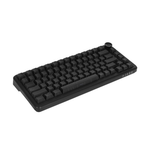 Клавиатура, Ajazz, AK820/Max/Magnetic/CB, AK820 Max, Магнитная, 75%, Magnetic Switches, Проводная, USB, Подсветка RGB, Анг/Рус, Чёрная