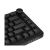 Клавиатура, Ajazz, AK820/Max/Magnetic/CB, AK820 Max, Магнитная, 75%, Magnetic Switches, Проводная, USB, Подсветка RGB, Анг/Рус, Чёрная