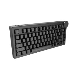 Клавиатура, Ajazz, AK820/AS/CB, AK820, Механическая, 75%, AS Shaft Switches, Проводная, USB, Подсветка, Анг/Рус, Чёрная