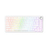 Клавиатура, Ajazz, AK820/Max/Magnetic/CW, AK820 Max, Магнитная, 75%, Magnetic Switches, Проводная, USB, Подсветка RGB, Анг/Рус, Белая