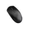 Компьютерная мышь, Ajazz, NJ11/MC/Black, NJ11 MC, Игровая, Оптическая, PAW3311, до 12800 DPI, Беспроводная, USB, 2,4 ГГц, Bluetooth, Симметричная, 1000 Гц, Чёрная