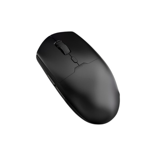 Компьютерная мышь, Ajazz, NJ11/MC/Black, NJ11 MC, Игровая, Оптическая, PAW3311, до 12800 DPI, Беспроводная, USB, 2,4 ГГц, Bluetooth, Симметричная, 1000 Гц, Чёрная