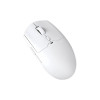 Компьютерная мышь, Ajazz, NJ11/MC/White, NJ11 MC, Игровая, Оптическая, PAW3311, до 12800 DPI, Беспроводная, USB, 2,4 ГГц, Bluetooth, Симметричная, 1000 Гц, Белая