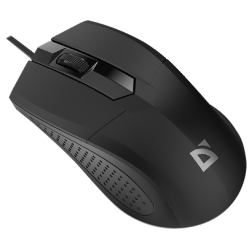 Мышь проводная Defender Classic MB-270 (Черный), USB 2кн, 1кл-кн, коробочка, НОВИНКА!
