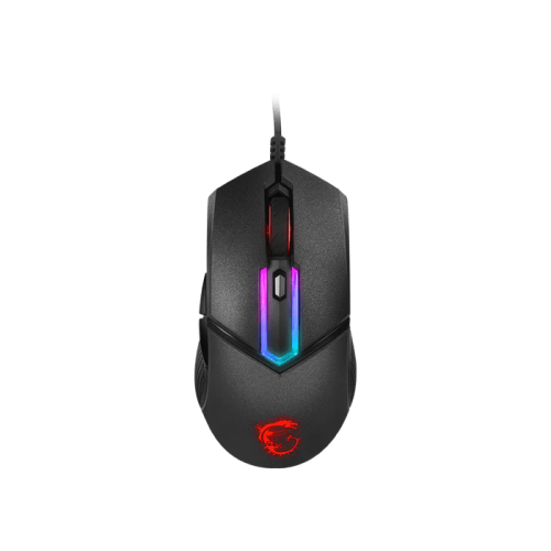 Мышь MSI Clutch GM30 Black GAMING Mouse USB2.0/кабель 2м/Вес 98г./Черный