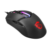 Мышь MSI Clutch GM30 Black GAMING Mouse USB2.0/кабель 2м/Вес 98г./Черный