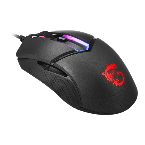 Мышь MSI Clutch GM30 Black GAMING Mouse USB2.0/кабель 2м/Вес 98г./Черный