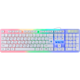 Клавиатура Defender White GK-172 (Белый), проводная, USB, ENG/RU, стандарт