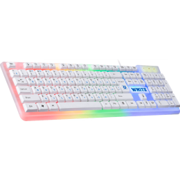 Клавиатура Defender White GK-172 (Белый), проводная, USB, ENG/RU, стандарт
