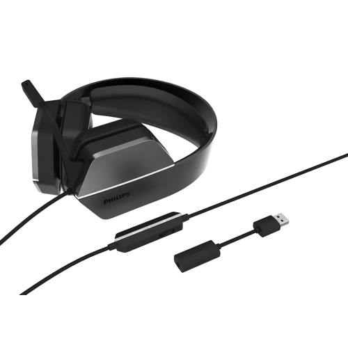Гарнитура PHILIPS TAG4106BK/00, динамики 50 мм, 3,5mm разъем, 1,8м