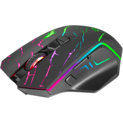 Мышь беспроводная игровая Defender Uran GM-503, RGB, 7 кнопок, 3200 dpi