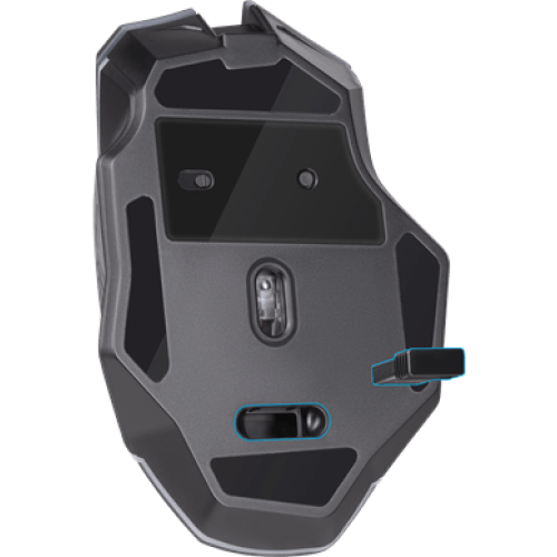 Мышь беспроводная игровая Defender Uran GM-503, RGB, 7 кнопок, 3200 dpi