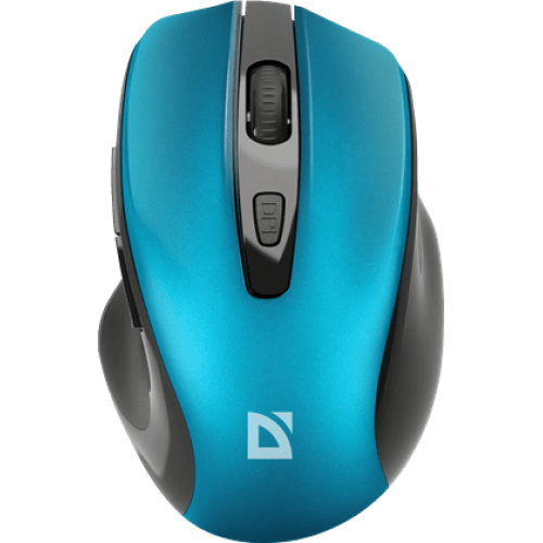 Мышь беспроводная Defender Prime MB-053 бирюзовый, 6 кнопок, 800/1200/1600 dpi