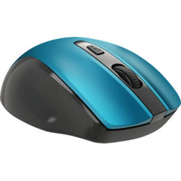 Мышь беспроводная Defender Prime MB-053 бирюзовый, 6 кнопок, 800/1200/1600 dpi