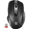 Мышь беспроводная Defender Prime MB-053 черный, 6 кнопок, 800/1200/1600 dpi