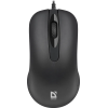 Мышь проводная Defender Classic MB-230 (Черный), USB 4кн, 1кл-кн, 1000-1200 dpi, НОВИНКА!