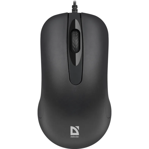 Мышь проводная Defender Classic MB-230 (Черный), USB 4кн, 1кл-кн, 1000-1200 dpi, НОВИНКА!