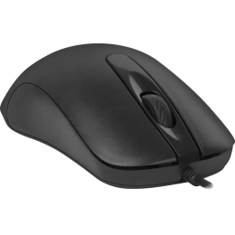 Мышь проводная Defender Classic MB-230 (Черный), USB 4кн, 1кл-кн, 1000-1200 dpi, НОВИНКА!
