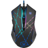 Мышь проводная игровая оптическая Defender Forced GM-020L (черный),USB, 6 кн. + колесо, 800-3200 dpi. Эмуляция клавиш клавиатуры. 4 режима разрешения мыши Широкое прорезиненное колесо прокрутки шириной 8 мм с подсветкой. Высокопрочный долговечный кабель