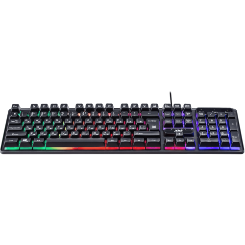 Клавиатура проводная игровая Defender Arx GK-196L, ENG/RUS, USB, радужная подсветка, НОВИНКА!