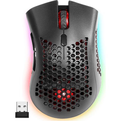 Мышь беспроводная игровая Defender Warlock GM-709L RGB, 8 кнопок, 2400 dpi