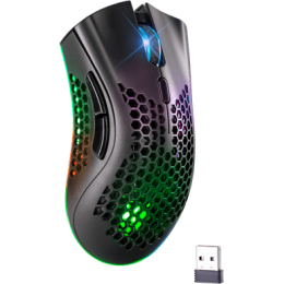 Мышь беспроводная игровая Defender Warlock GM-709L RGB, 8 кнопок, 2400 dpi