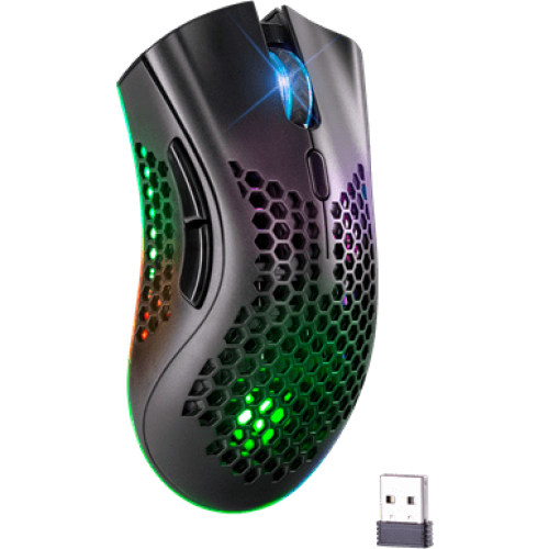 Мышь беспроводная игровая Defender Warlock GM-709L RGB, 8 кнопок, 2400 dpi
