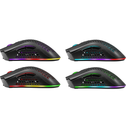 Мышь беспроводная игровая Defender Warlock GM-709L RGB, 8 кнопок, 2400 dpi