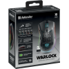Мышь беспроводная игровая Defender Warlock GM-709L RGB, 8 кнопок, 2400 dpi