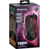 Мышь проводная игровая оптическая Defender Venom GM-640L (черный),USB, 8 кнопок, 800-3200 dpi, НОВИНКА !