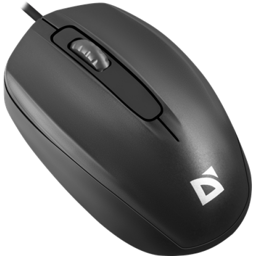 Мышь Defender Alpha MB-507, черный, 2 + колесо-кнопка, 1000 dpi